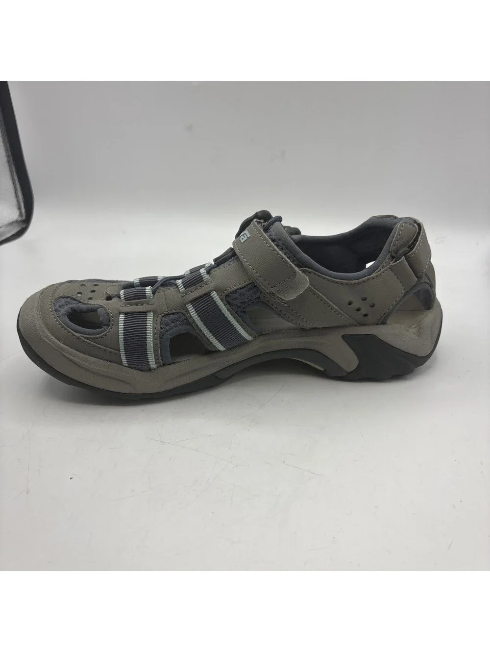 Teva Omnium 2 Women 8  Leather Sandals Brown Turkish Coffee Hiking Water
